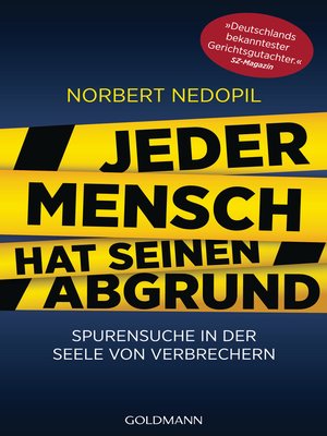 cover image of Jeder Mensch hat seinen Abgrund